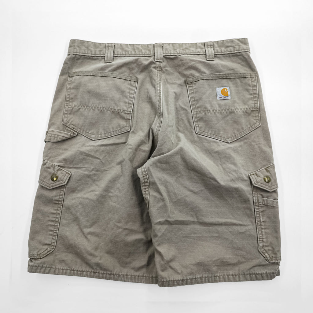 carhartt カーゴショーツ RELAXED FIT ショートパンツ ハーフパンツ L ベージュ リップストップ B357-DES