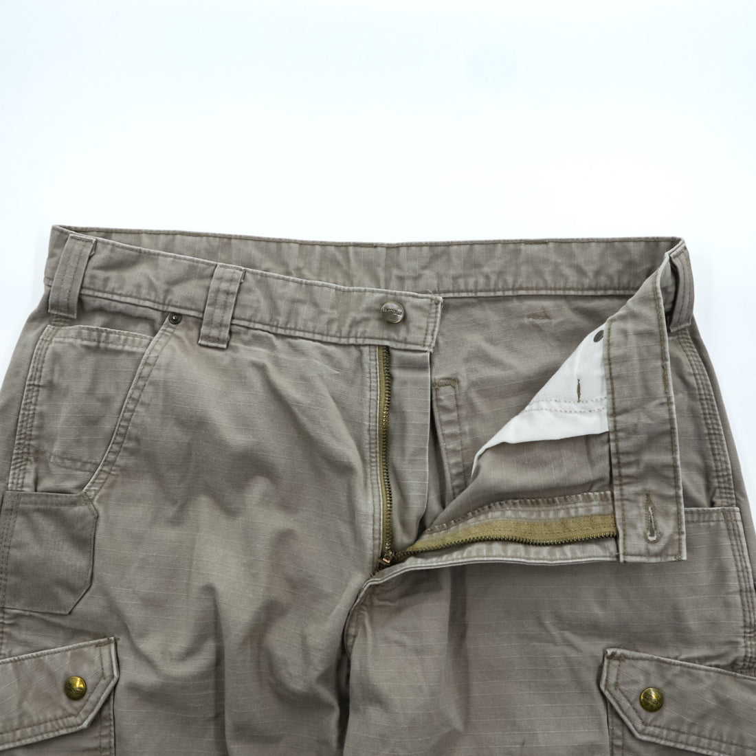 carhartt カーゴショーツ RELAXED FIT ショートパンツ ハーフパンツ L ベージュ リップストップ B357-DES