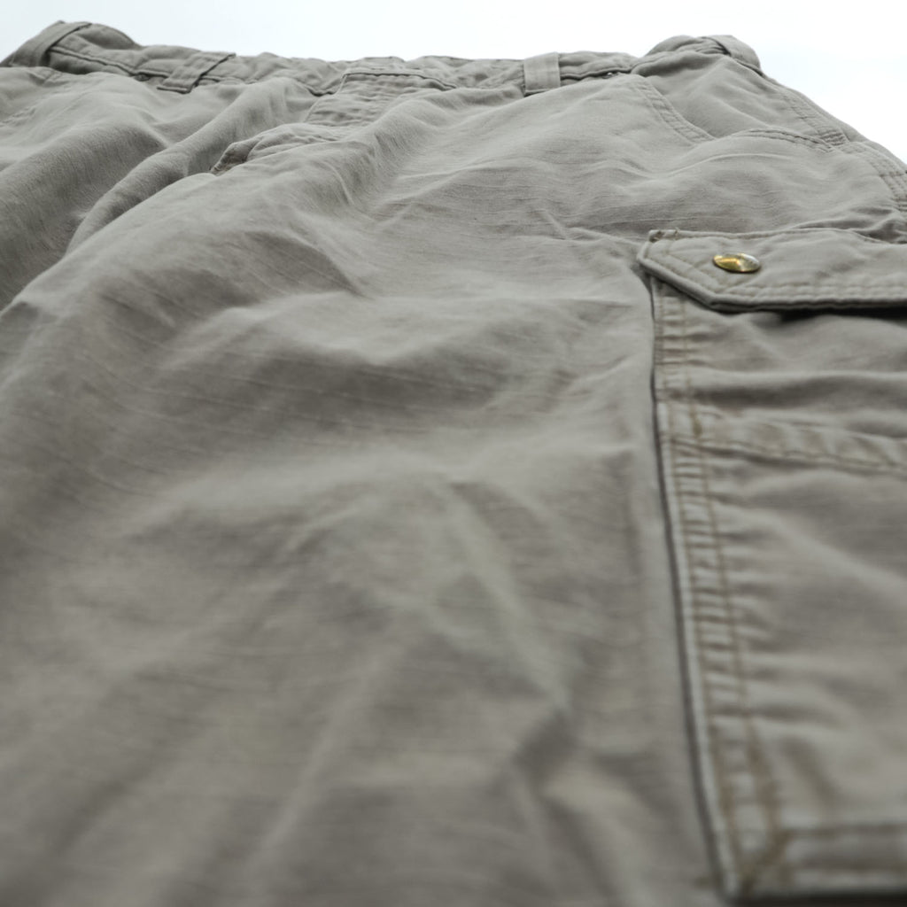 carhartt カーゴショーツ RELAXED FIT ショートパンツ ハーフパンツ L ベージュ リップストップ B357-DES