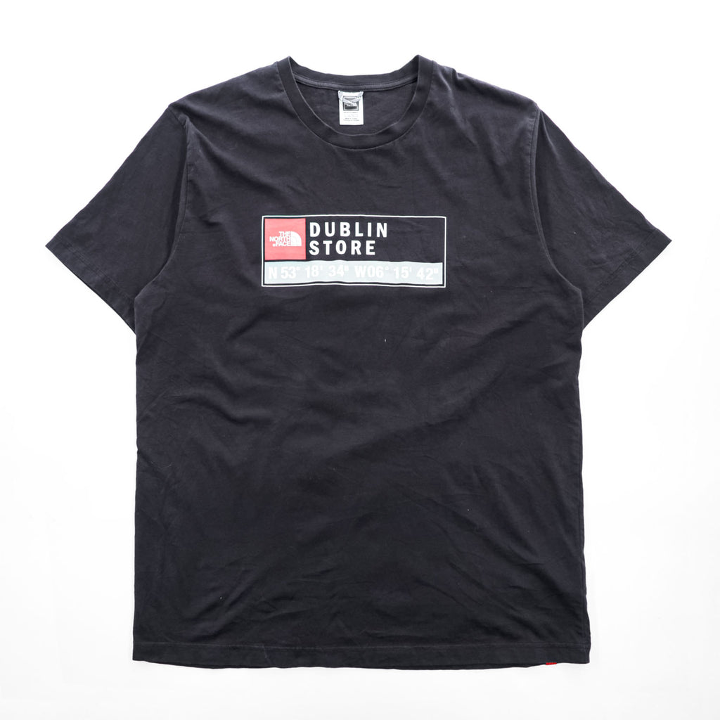 THE NORTH FACE ダブリンストア限定 Tシャツ XL ブラック DUBLIN STORE AFME トルコ製
