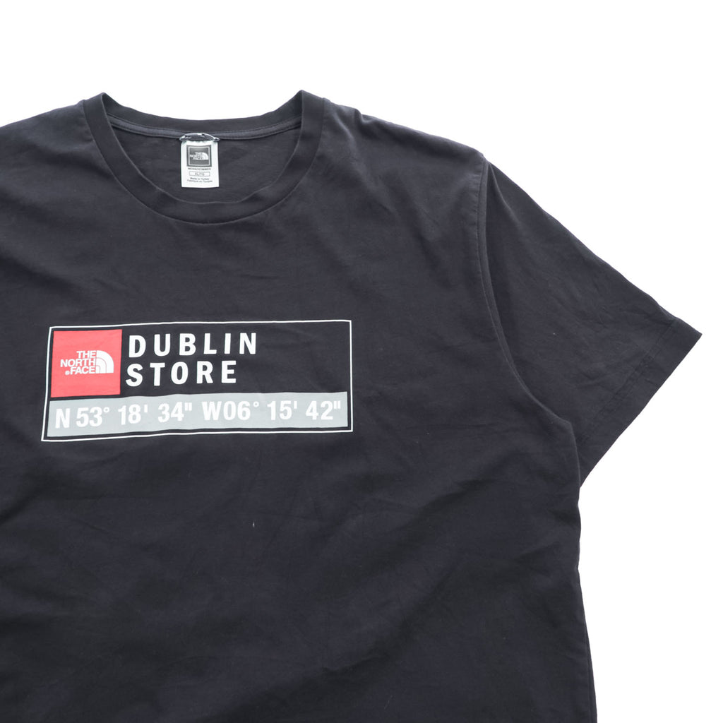 THE NORTH FACE ダブリンストア限定 Tシャツ XL ブラック DUBLIN STORE AFME トルコ製