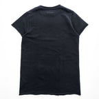 MM6 Maison Margiela カットオフ 半袖 スウェット ワンピース M ブラック イタリア製 S52CT0233