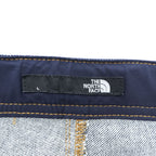 THE NORTH FACE デニムショーツ アウトドア クライミング ショートパンツ L インディゴ ブルー ストレッチ ベルト付 リジッド 濃紺 NB42006