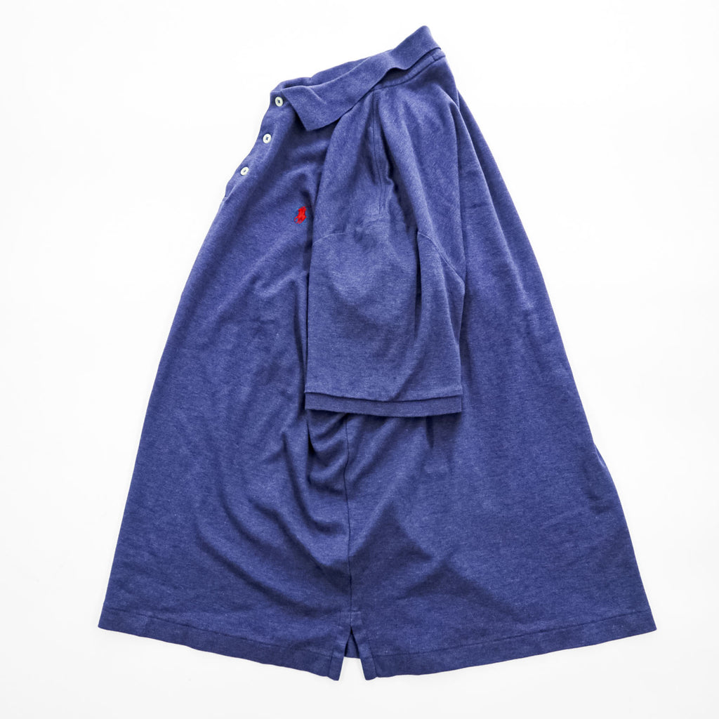 POLO RALPH LAUREN クラシックフィット 半袖 ポロシャツ L ブルー ポニー刺繍