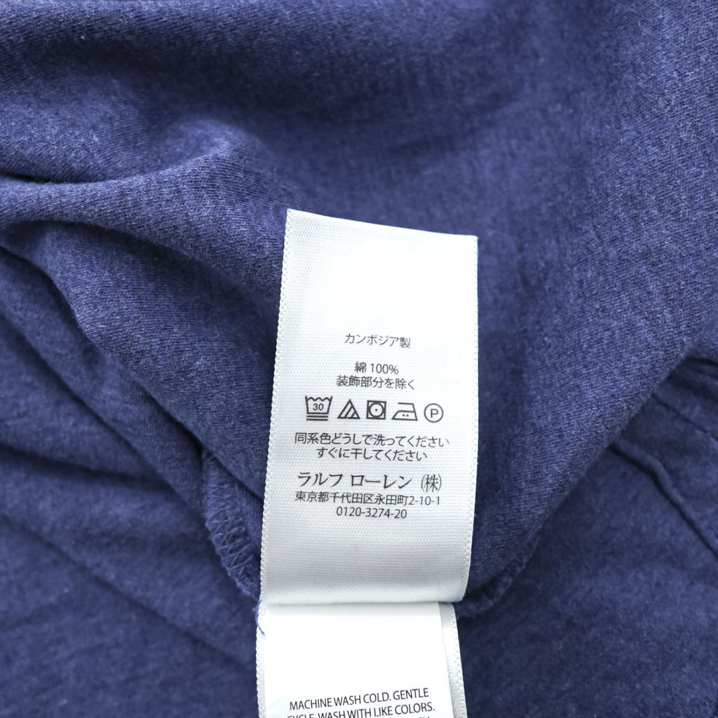 POLO RALPH LAUREN クラシックフィット 半袖 ポロシャツ L ブルー ポニー刺繍