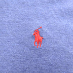 POLO RALPH LAUREN クラシックフィット 半袖 ポロシャツ L ブルー ポニー刺繍