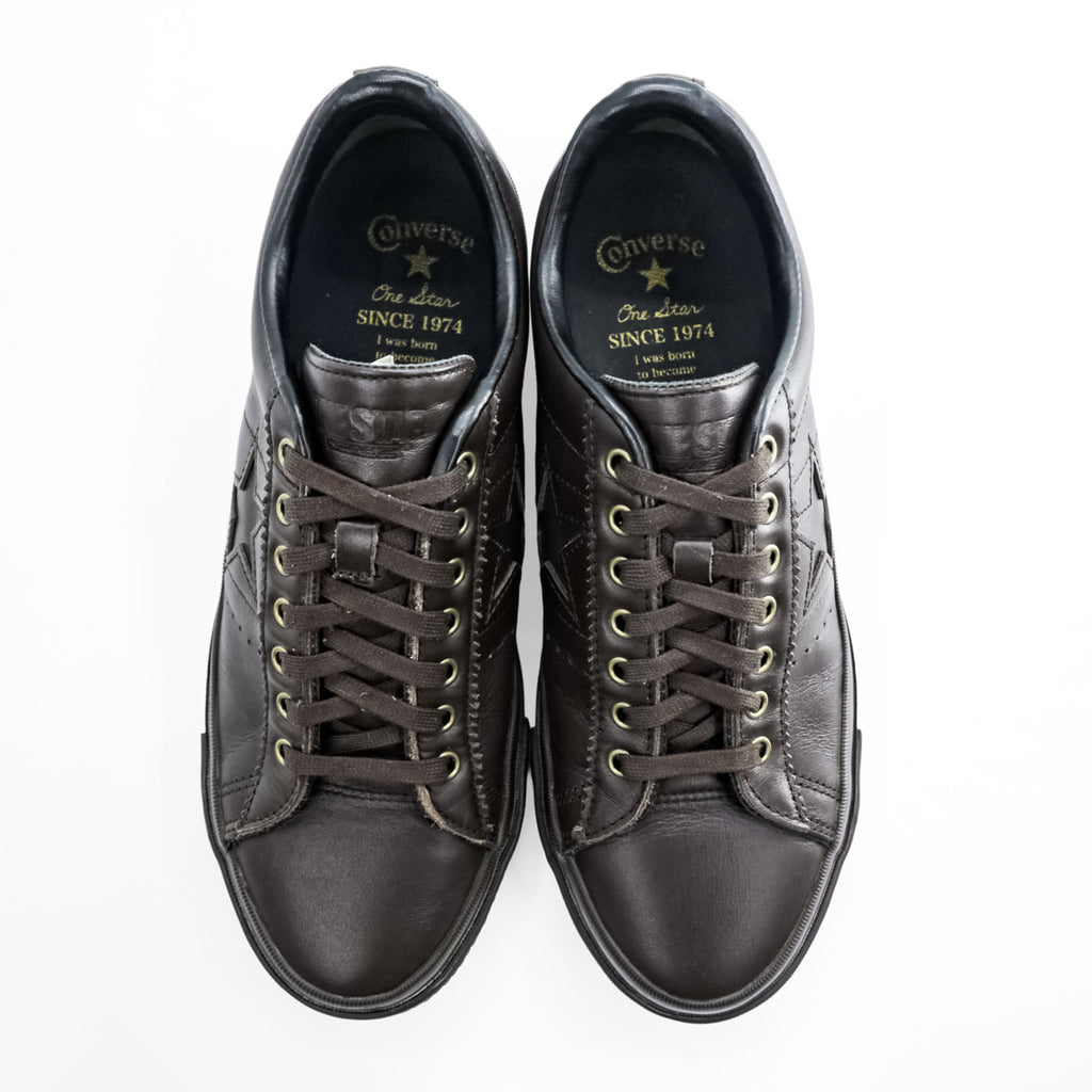 CONVERSE ワンスター ONE STAR レザー スニーカー 27cm ダークブラウン 1C276
