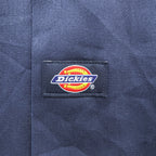 Dickies 半袖ワークシャツ XL ネイビー ボックスシルエット ダブルポケット 1574DN