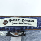 Harley-Davidson Genuine MotorClothes Men's Straight Leg Blue Jeans 32x30 Made in Mexico 99024-07VM