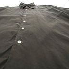 NAUTICA シルクコットン 半袖シャツ XL ブラウン ビッグサイズ EASY CARE SILK BLEND