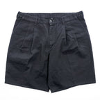 Dickies 2タック プリーツショーツ ショートパンツ ハーフパンツ 38 x 30 ブラック ワイド 711273BK
