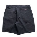 Dickies 2タック プリーツショーツ ショートパンツ ハーフパンツ 38 x 30 ブラック ワイド 711273BK