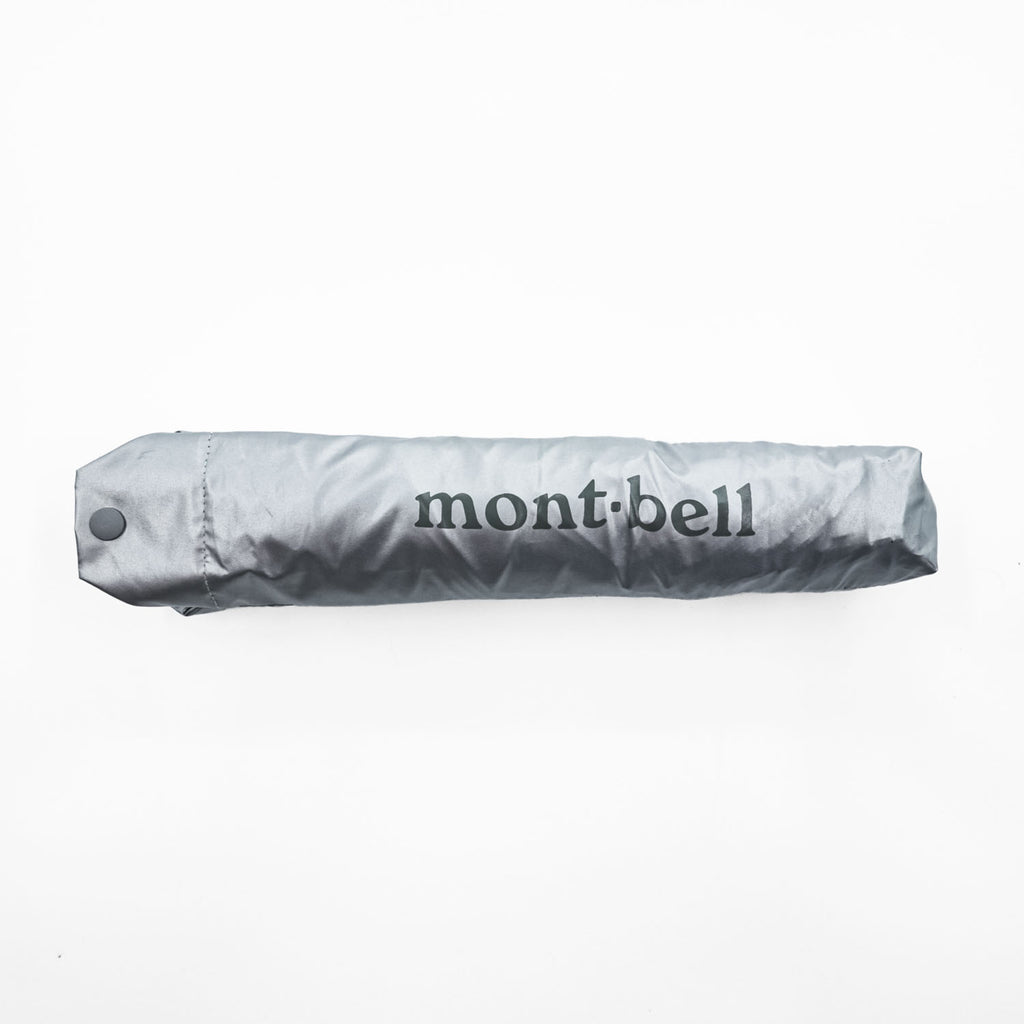 mont-bell トレッキング サンブロック アンブレラ 55 折りたたみ日傘 UVカット 晴雨兼用 シルバー #1128560