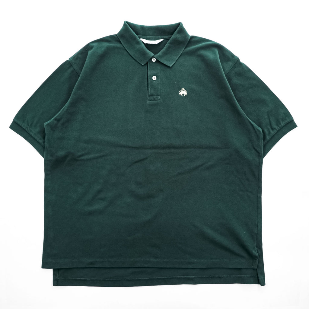 Brooks Brothers Golden Fleece 90年代 USA製 ポロシャツ XL グリーン 鹿の子 ワンポイントロゴ