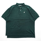 Brooks Brothers Golden Fleece 90年代 USA製 ポロシャツ XL グリーン 鹿の子 ワンポイントロゴ