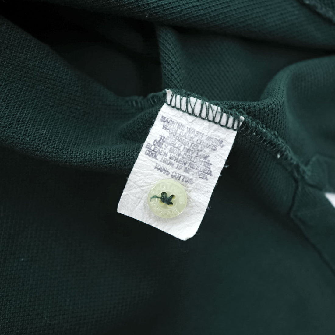 Brooks Brothers Golden Fleece 90年代 USA製 ポロシャツ XL グリーン 鹿の子 ワンポイントロゴ