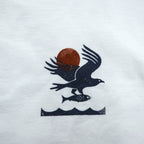 Patagonia オーガニックコットン Tシャツ M ホワイト バックプリント WILD FISH WILD WATERS