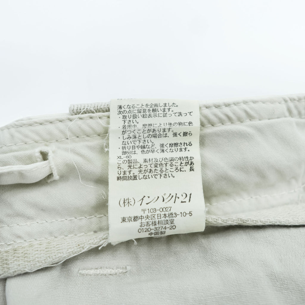 Polo Ralph Lauren 90年代 ユーティリティ カーゴパンツ パラシュートパンツ M ベージュ ドローコード マルチポケット