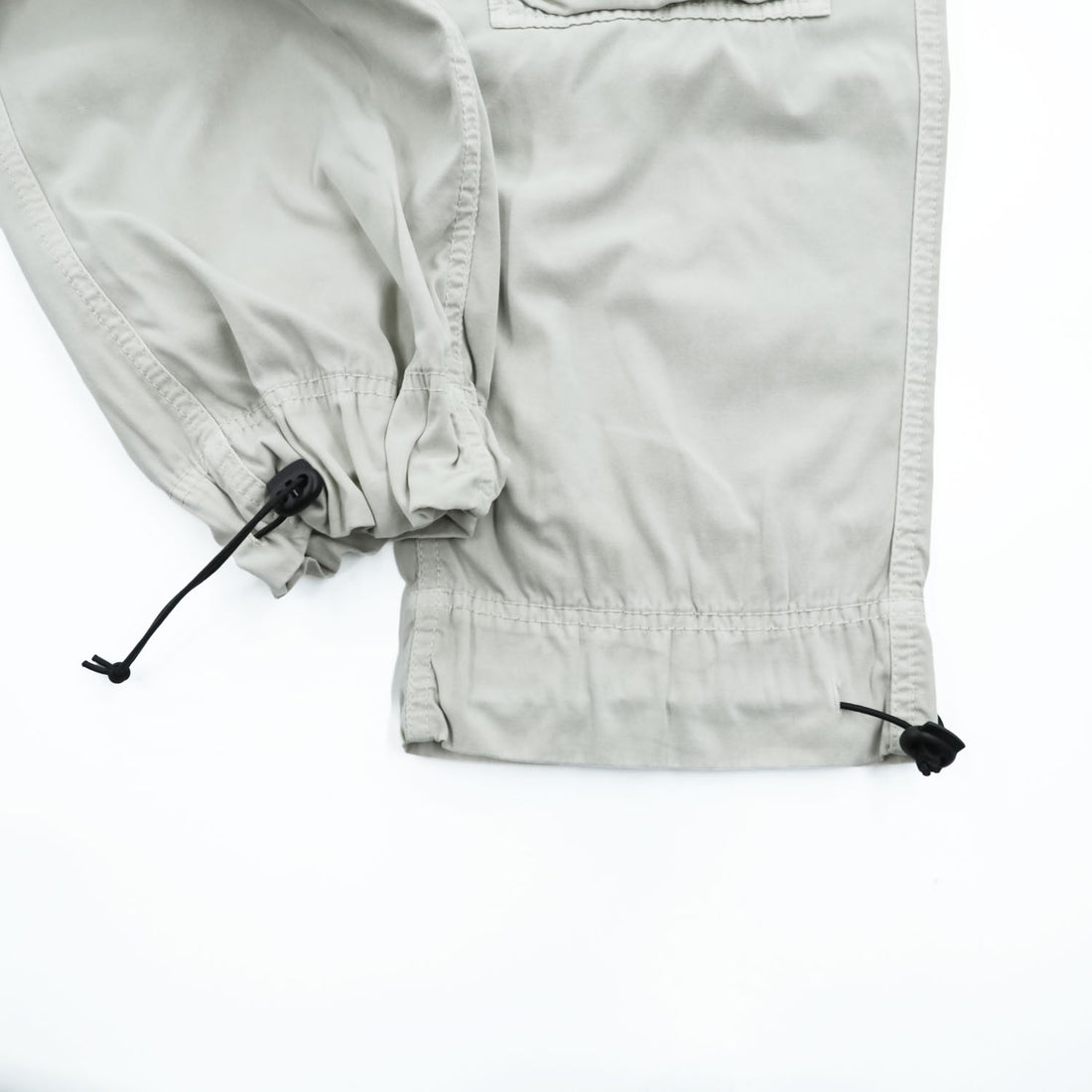 Polo Ralph Lauren 90年代 ユーティリティ カーゴパンツ パラシュートパンツ M ベージュ ドローコード マルチポケット