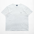 Polo Ralph Lauren 90年代  ポケットTシャツ ポケTee XL ホワイト ポニー刺繍 シングルステッチ