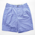 Brooks Brothers 2タック プリーツショーツ サイドアジャスター W32 ショートパンツ ハーフパンツ ラベンダー