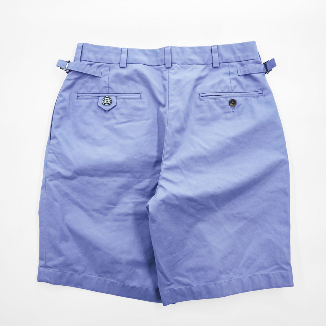 Brooks Brothers 2タック プリーツショーツ サイドアジャスター W32 ショートパンツ ハーフパンツ ラベンダー