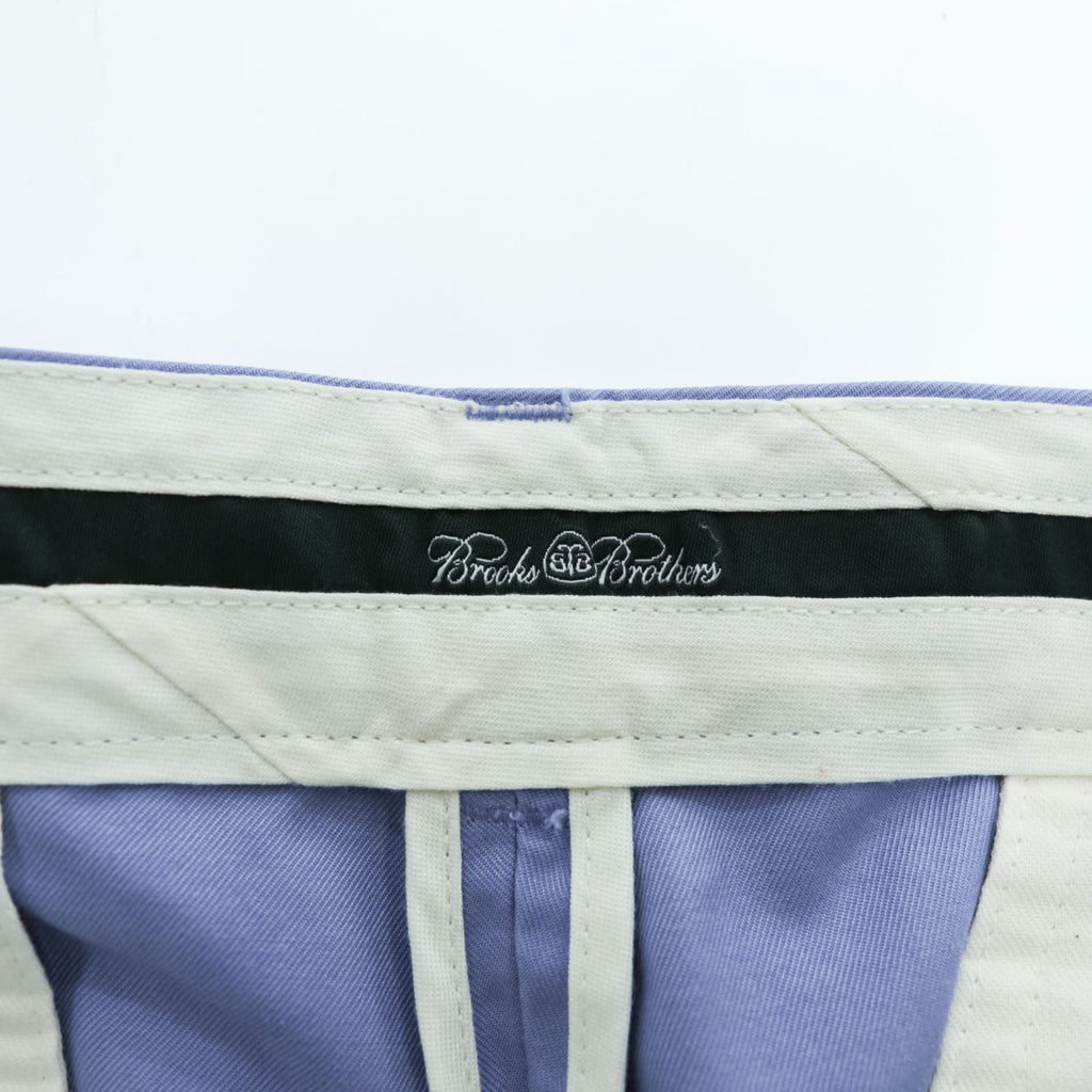 Brooks Brothers 2タック プリーツショーツ サイドアジャスター W32 ショートパンツ ハーフパンツ ラベンダー