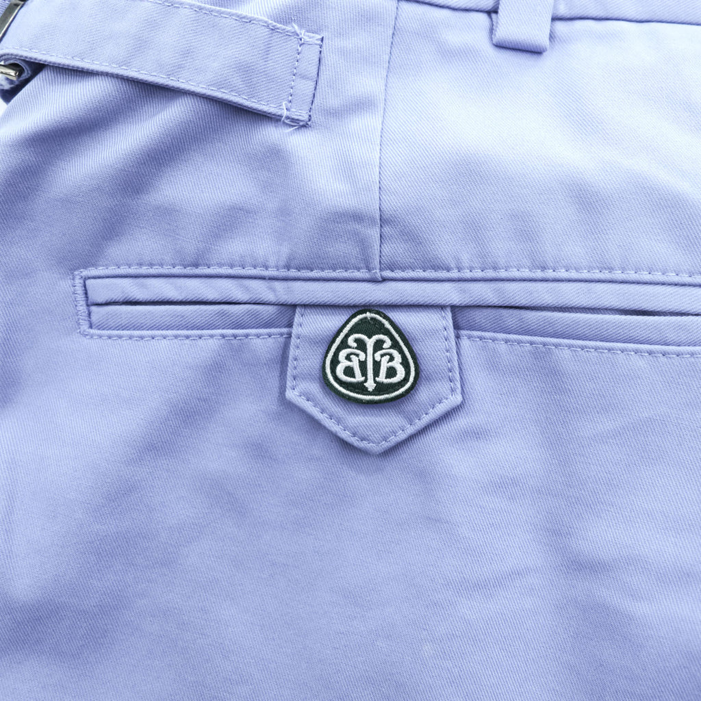 Brooks Brothers 2タック プリーツショーツ サイドアジャスター W32 ショートパンツ ハーフパンツ ラベンダー