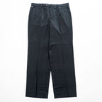 TOMMY BAHAMA シルクブレンド ヘリンボーン スラックス パンツ 36 x 32 ブラック
