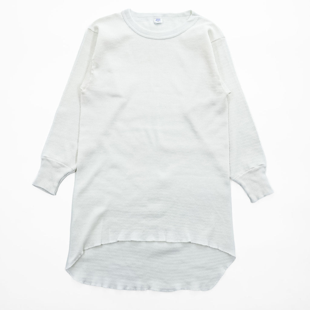 Hanes American Sportsman 80年代 USA製 ヴィンテージ 長袖 ロングスリーブ Tシャツ ロンT L ホワイト サーマル ロング丈