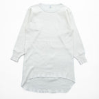 Hanes American Sportsman 80年代 USA製 ヴィンテージ 長袖 ロングスリーブ Tシャツ ロンT L ホワイト サーマル ロング丈
