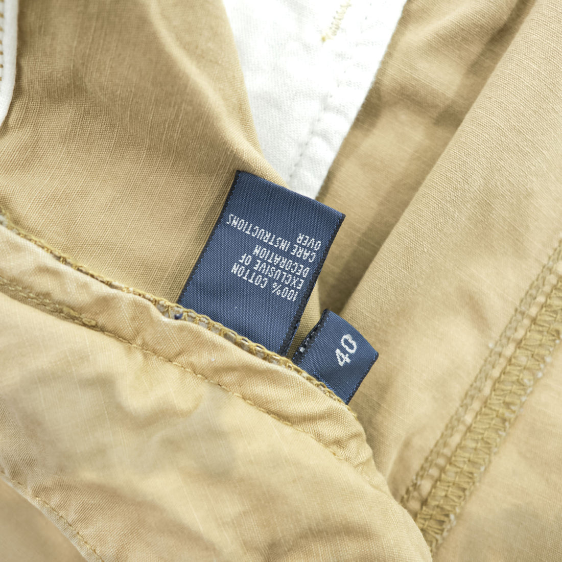 Polo Ralph Lauren 90年代 カーゴショーツ ショートパンツ ハーフパンツ XL ベージュ ビッグサイズ TALONジップ SURPLUS FIT
