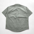 FILSON 半袖ワークシャツ L カーキ グリーン ダブルフラップポケット ミリタリー