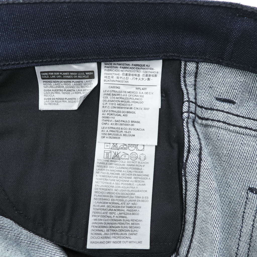 Levi's 508 ストレッチ デニムパンツ ジーンズ M インディゴ ネイビー リジッド 88508-0026