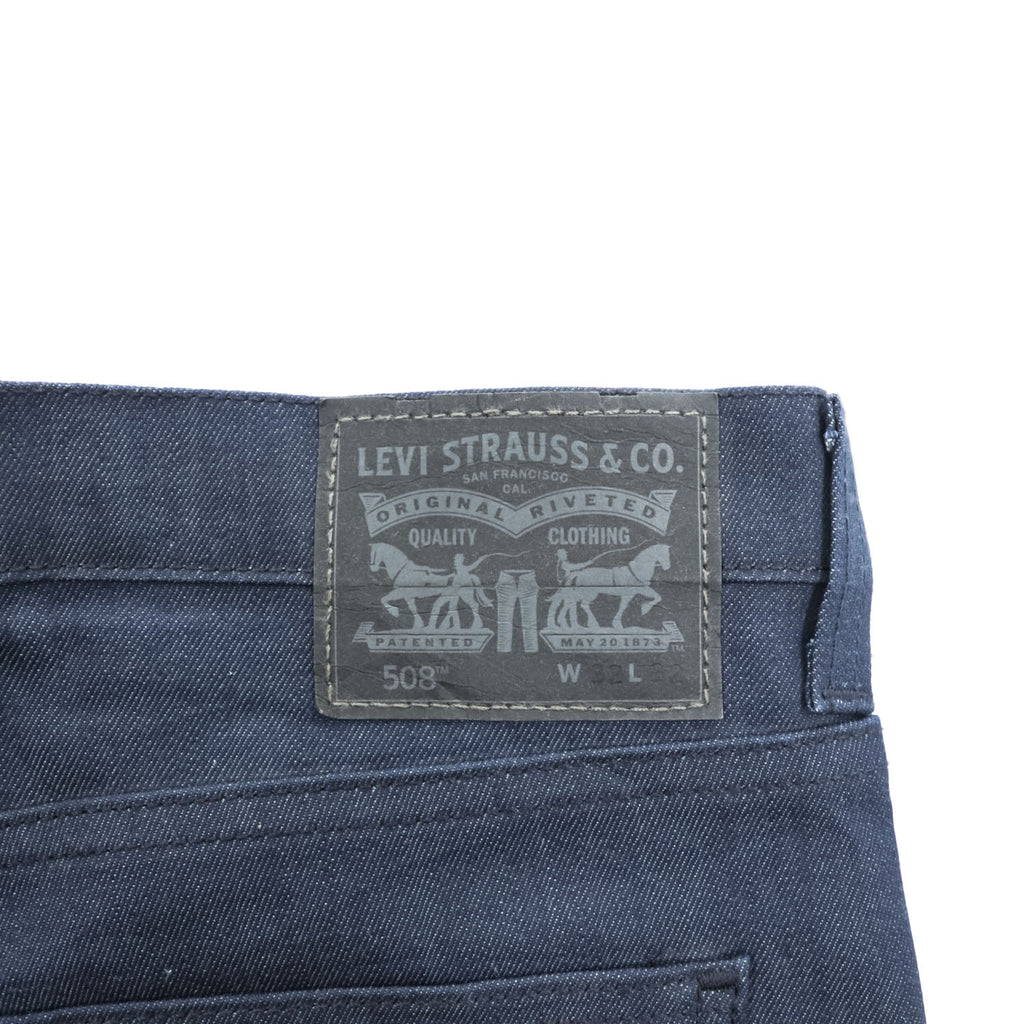 Levi's 508 ストレッチ デニムパンツ ジーンズ M インディゴ ネイビー リジッド 88508-0026