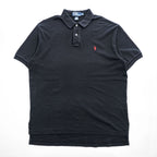Polo Ralph Lauren 90年代 ヴィンテージ ポロシャツ L ブラック スモールポニー ロゴ 刺繍