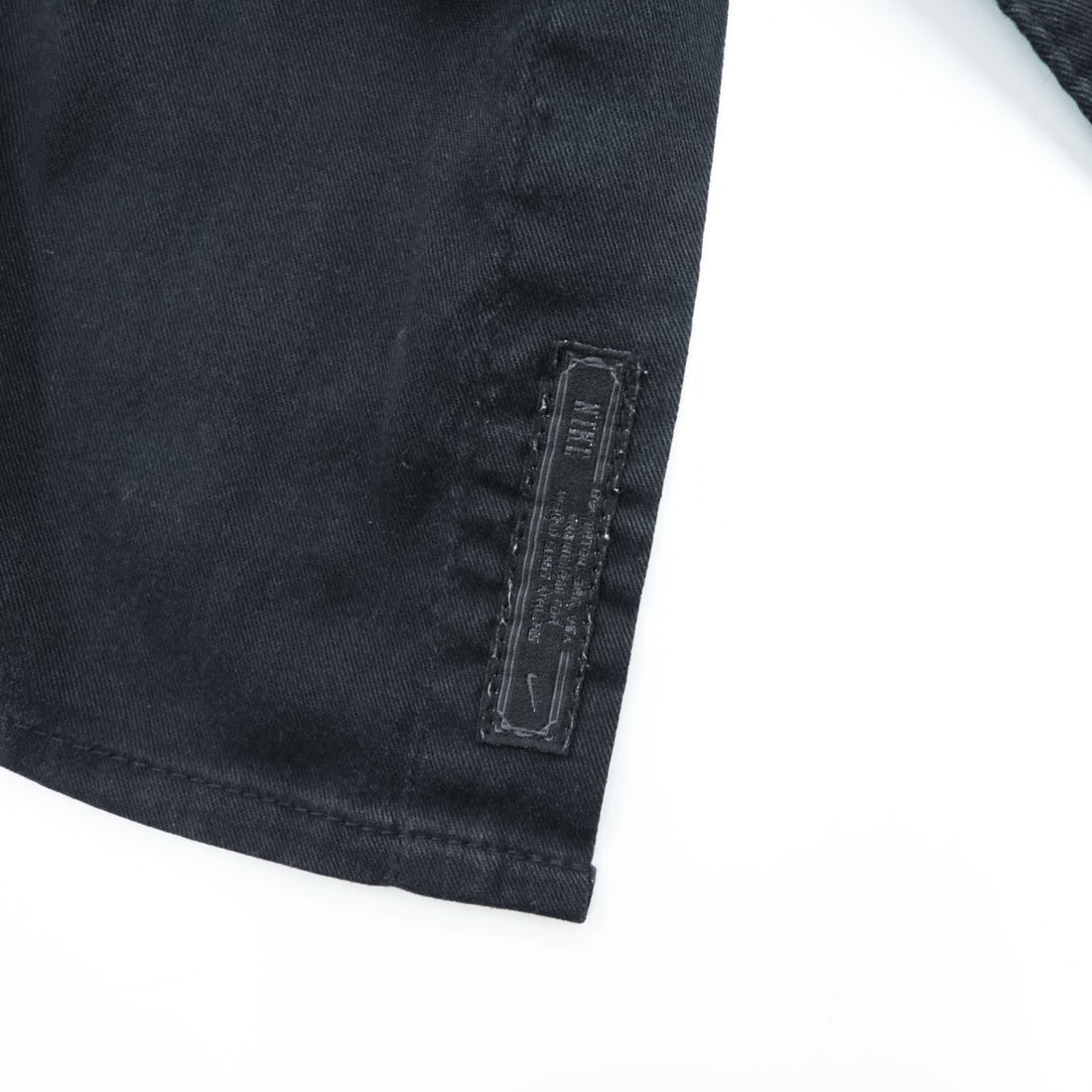 NIKE DRI-FIT 長袖 ボタンダウンシャツ L ブラック 胸ポケット