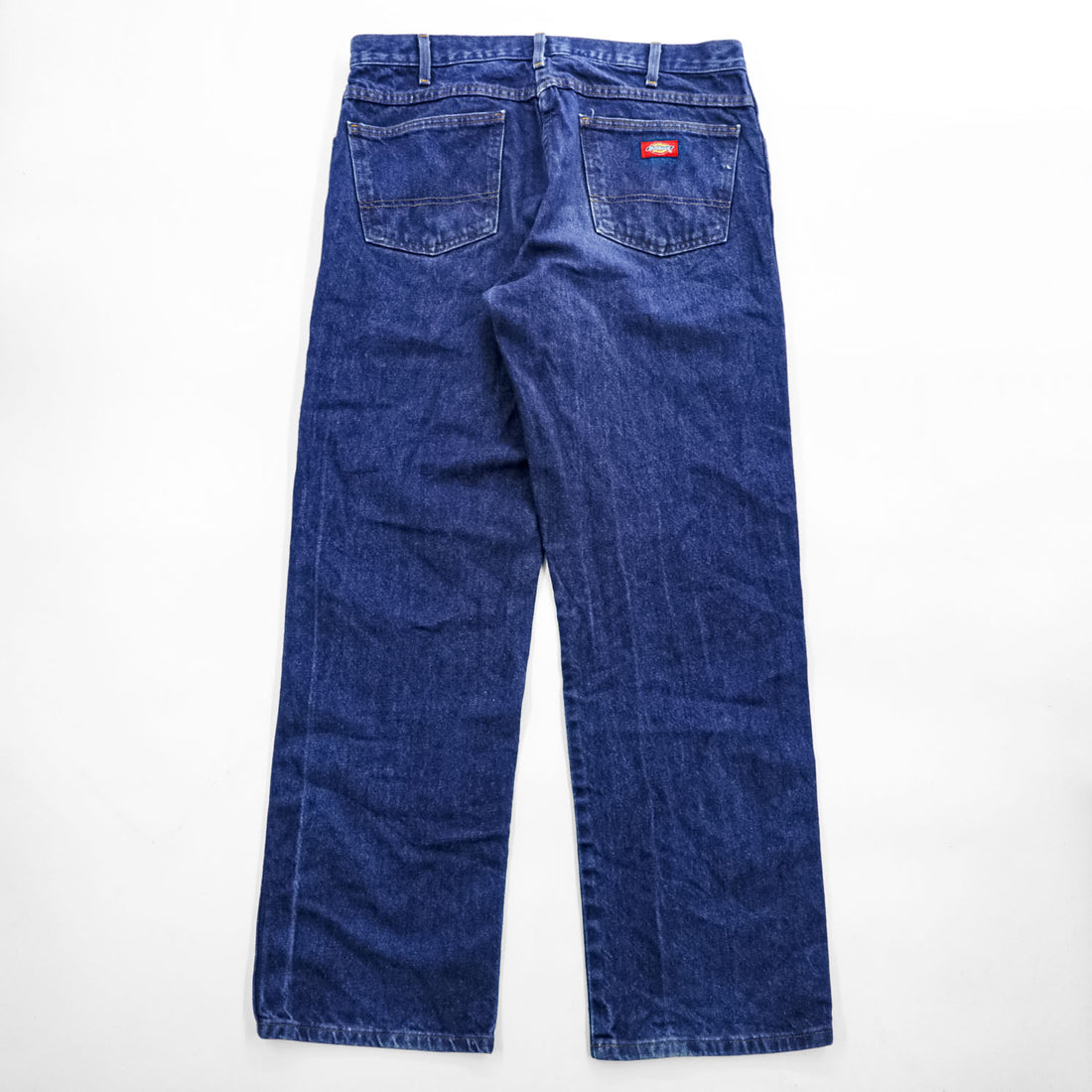 Dickies 5ポケット ストレートデニムパンツ 38×32 インディゴ ブルー ジーンズ C993RNB