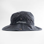 mont-bell フィッシングハット ナイロン アウトドアハット グレー あごひも付き 1118603
