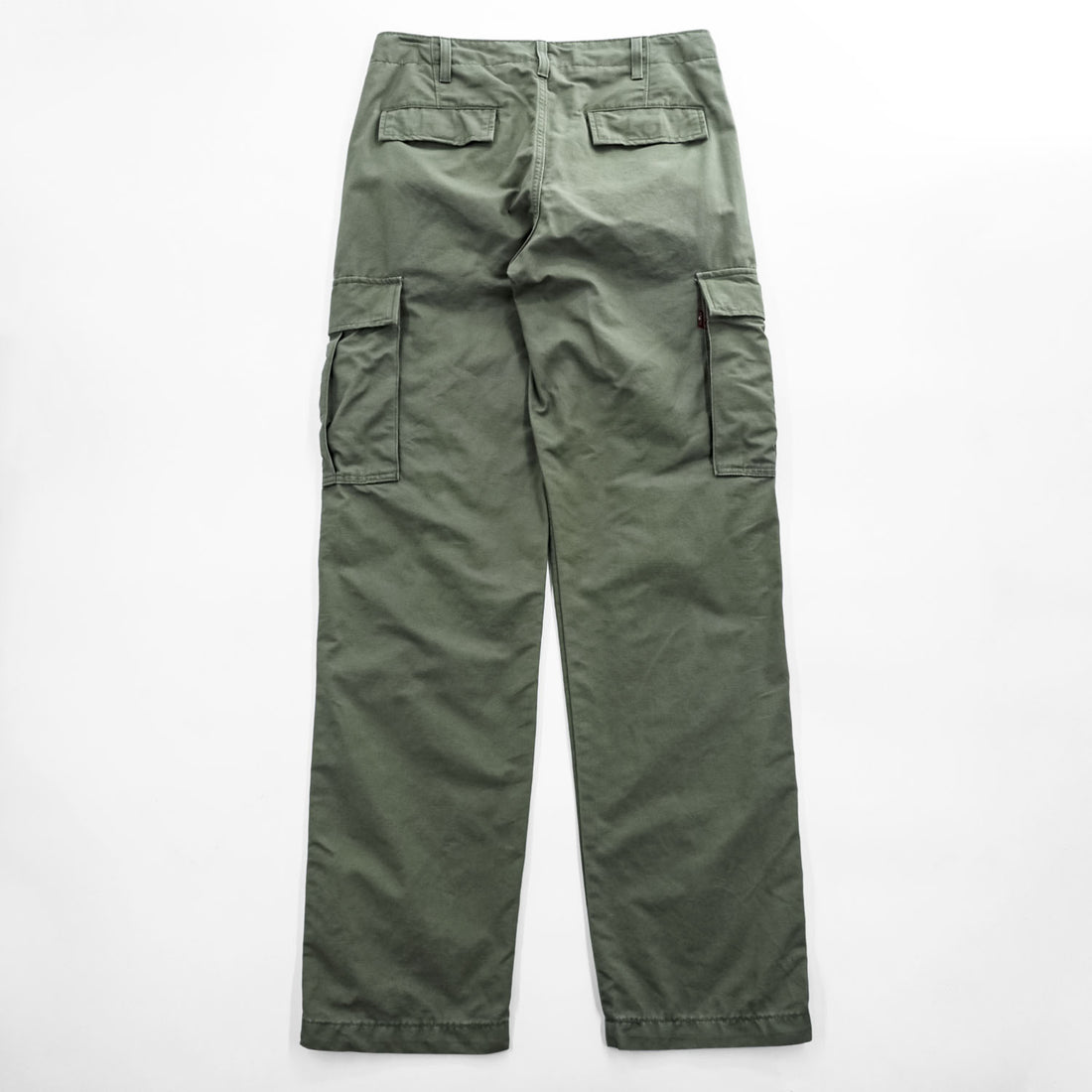 Levi's カーゴ ワークパンツ L カーキ グリーン キャンバス XX CARGO STRAIGHT ダック地 A7364-0002