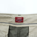 Levi's カーゴ ワークパンツ L カーキ グリーン キャンバス XX CARGO STRAIGHT ダック地 A7364-0002