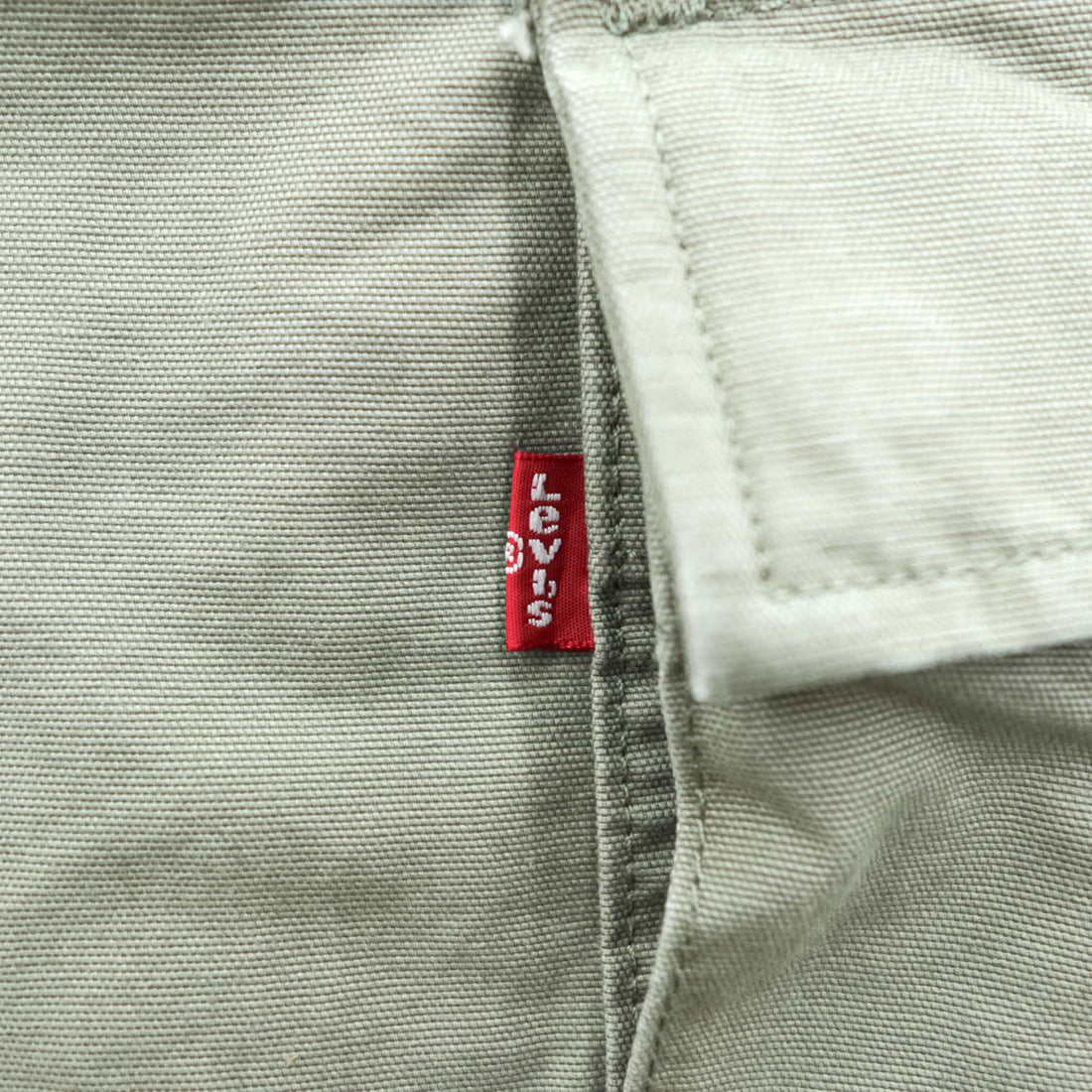 Levi's カーゴ ワークパンツ L カーキ グリーン キャンバス XX CARGO STRAIGHT ダック地 A7364-0002