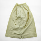 AURALEE 日本製 ポケット Tシャツ L イエロー SUPER FINE COTTON SALT SHRINK PIQUE BIG TEE サイドスリット A22ST02EK 未使用品