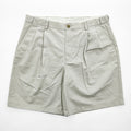 L.L.Bean 2タック プリーツショーツ ショートパンツ L ベージュ COMFORT WAIST 240259