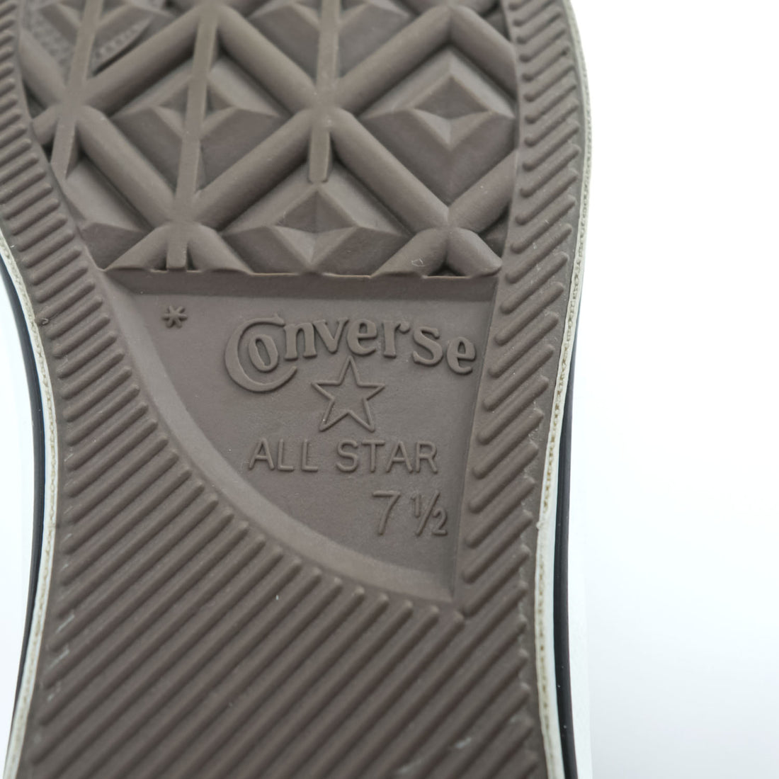 CONVERSE オールスター ALL STAR レザー ハイカットスニーカー 26cm ホワイト 1B907
