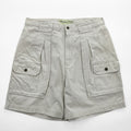 Eddie Bauer カーゴショーツ ブッシュ ショートパンツ L ベージュ キャンバス 3805