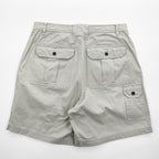 Eddie Bauer カーゴショーツ ブッシュ ショートパンツ L ベージュ キャンバス 3805