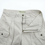 Eddie Bauer カーゴショーツ ブッシュ ショートパンツ L ベージュ キャンバス 3805