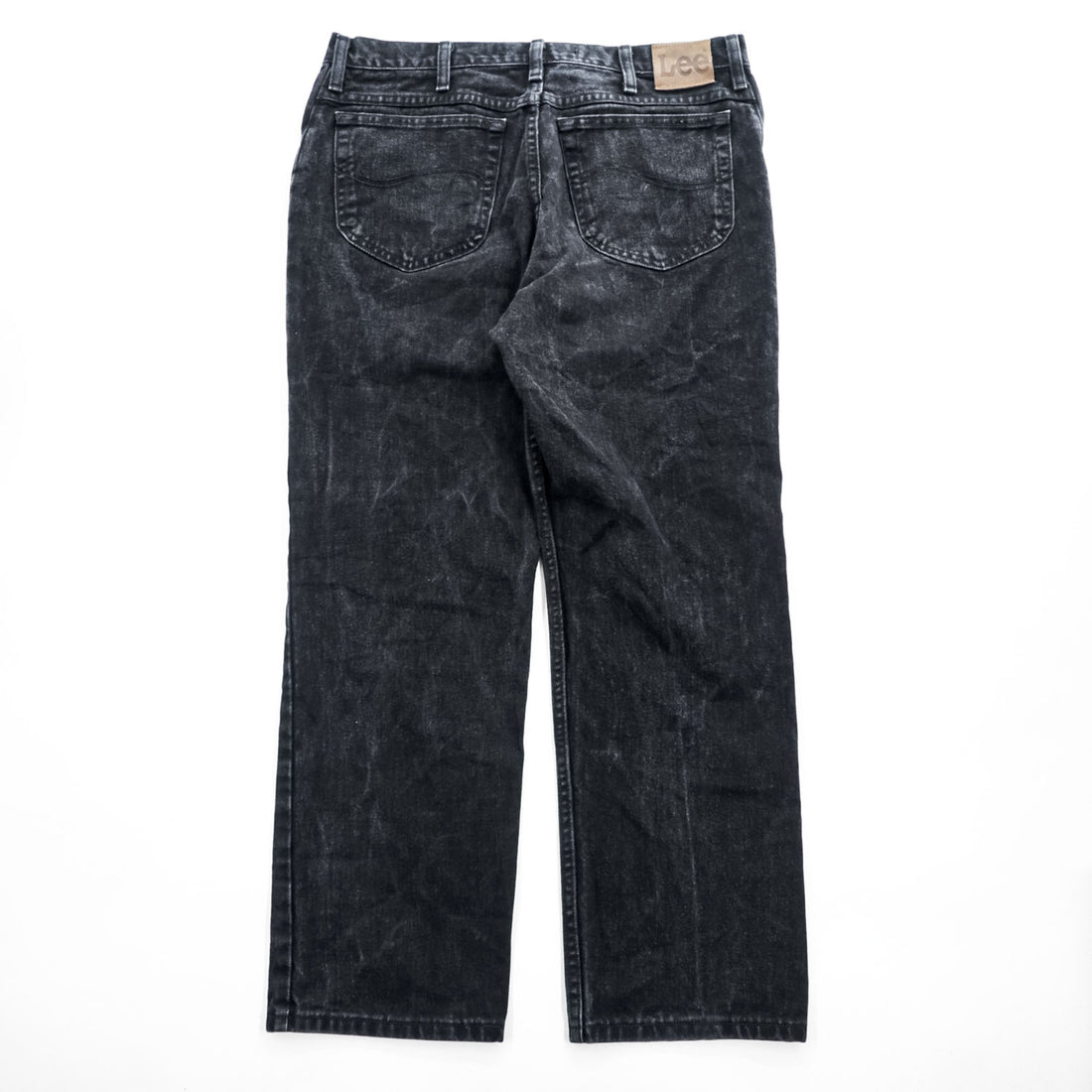 Lee デニムパンツ ジーンズ L ブラック フェード REGULAR FIT 2008908