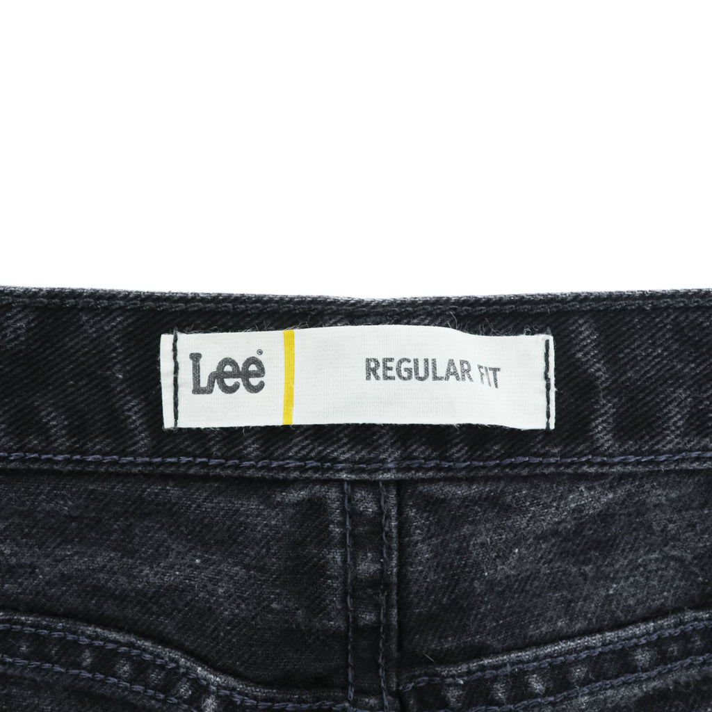Lee デニムパンツ ジーンズ L ブラック フェード REGULAR FIT 2008908